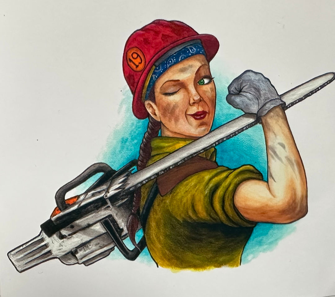 4x3.5" Wendy Wildland Sticker