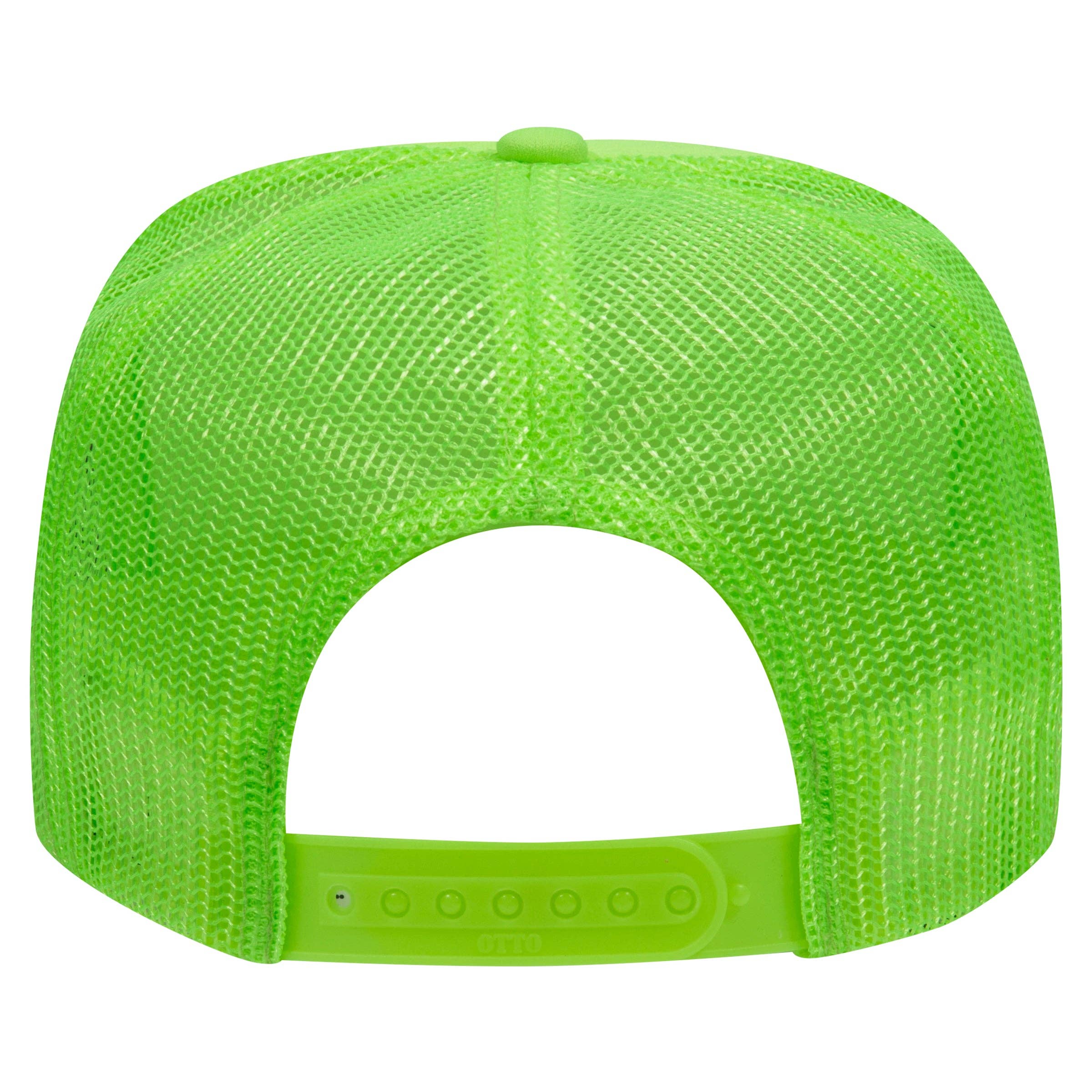 Otto 55-133 5-Panel High Crown Foam Trucker Hats - Neon Colors