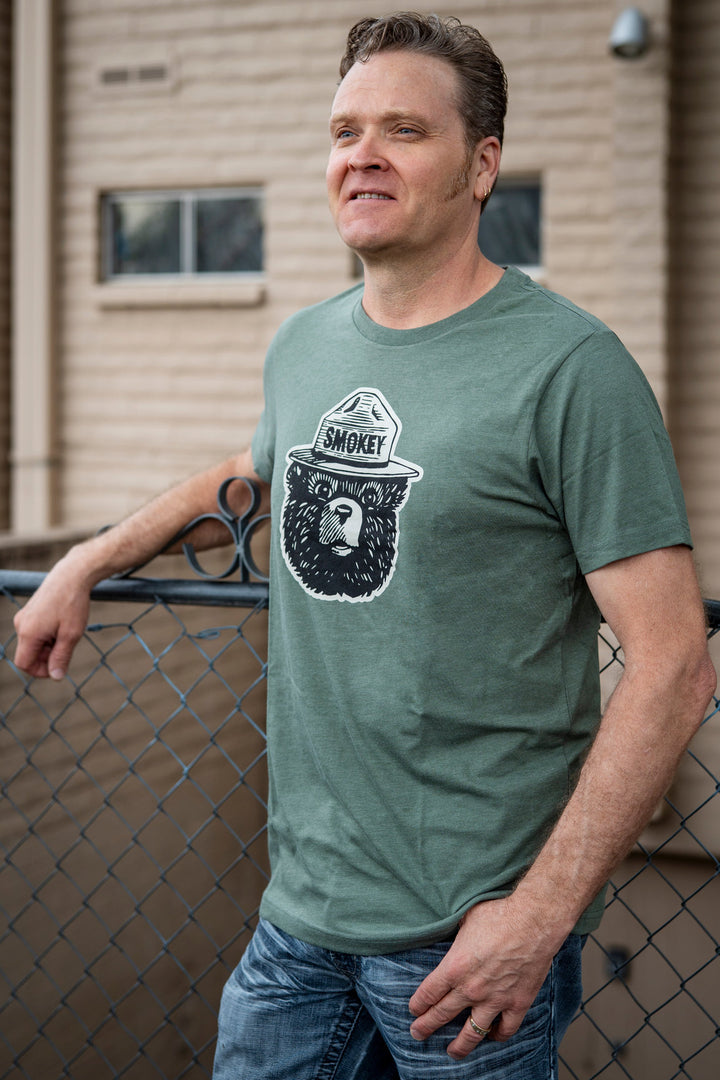 Smokey Logo Tee (Conifer)
