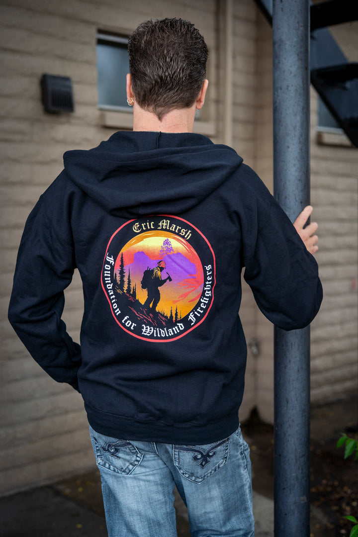 Granite Mountain Hot Shot Memorial hoodie (Zip-Up)