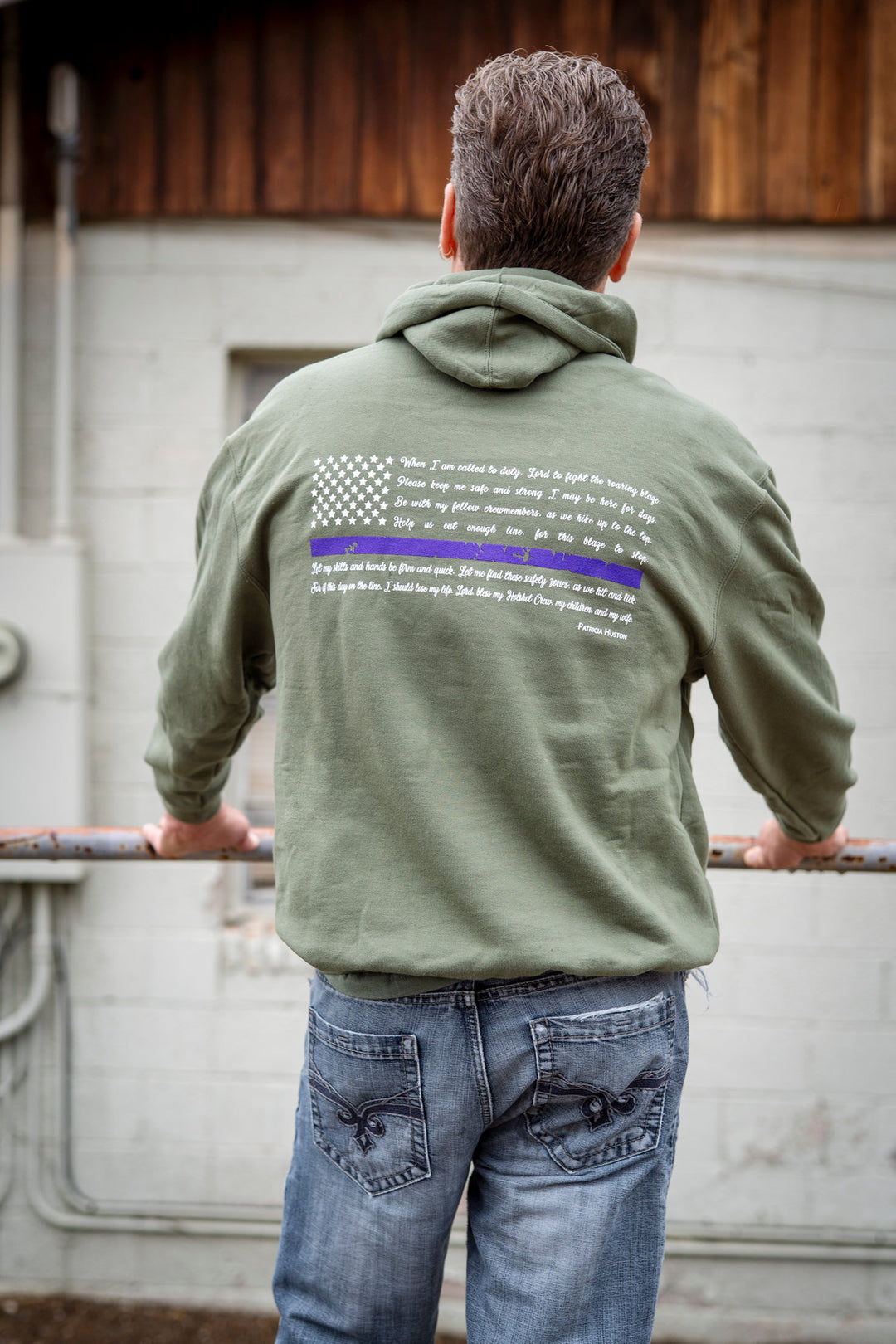 Hot Shot Prayer Hoodie (pull over)