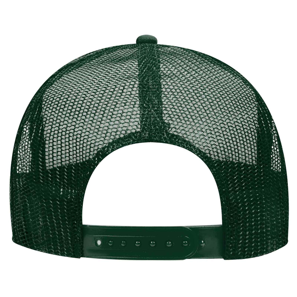 Otto 39-169 5 Panel High Crown Mesh Back Foam Trucker Hat, Polyester Foam Cap