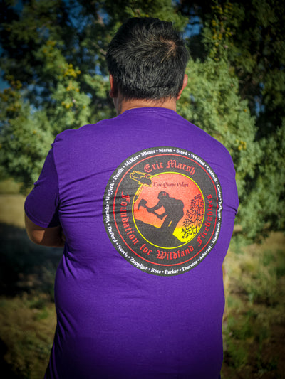 Bucky's 10-Year Memorial T-shirt - Purple 19 Names