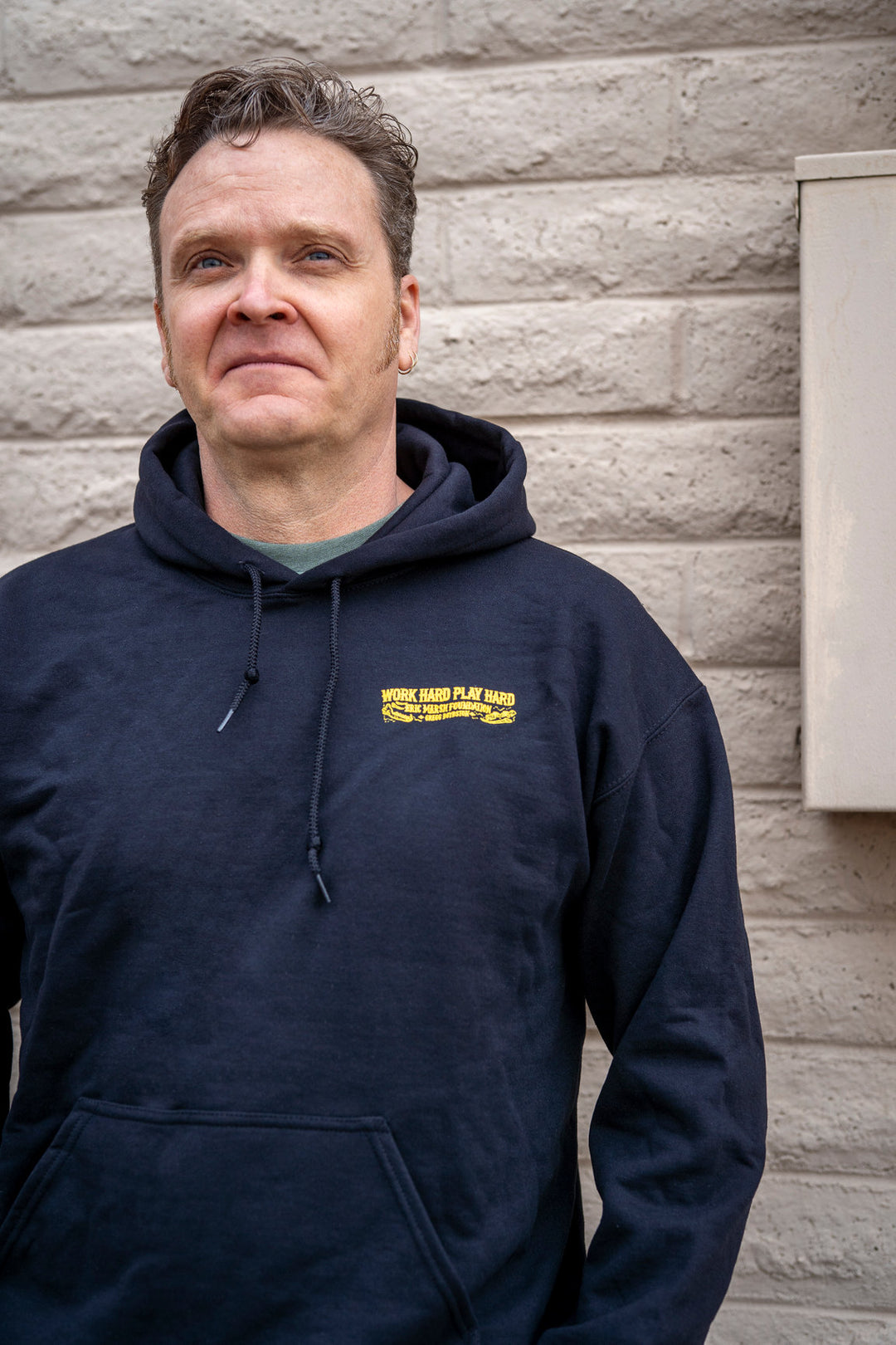 Work Hard Play Hard Hoodie (pull over)