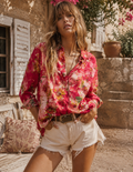 Rosalie Rouge Blouse *fitted*