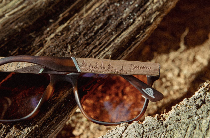Sunglasses Smokey Bear x CAMP Trail- Matte Tortoise