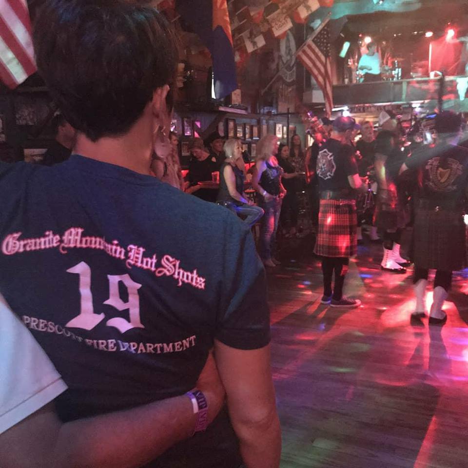 Navy 19 Granite Mountain Hot Shot T-Shirt (Unisex)