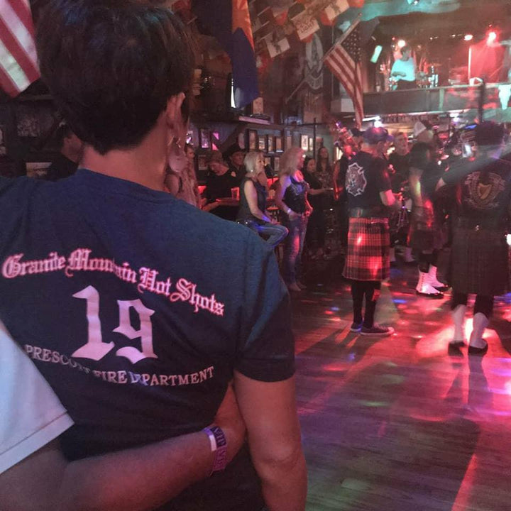 Navy 19 Granite Mountain Hot Shot - T-Shirt