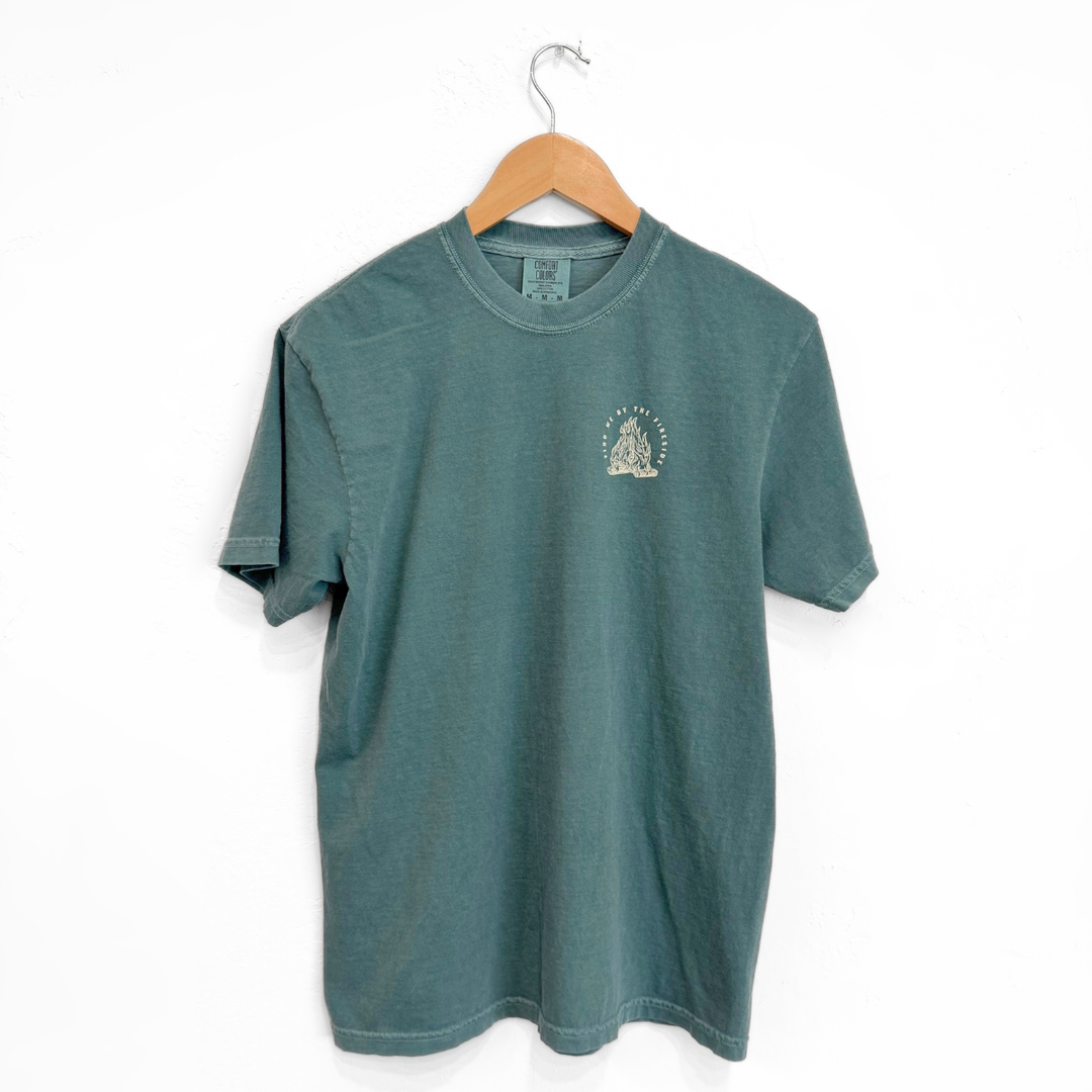 Fireside Unisex Tee - Blue Spruce