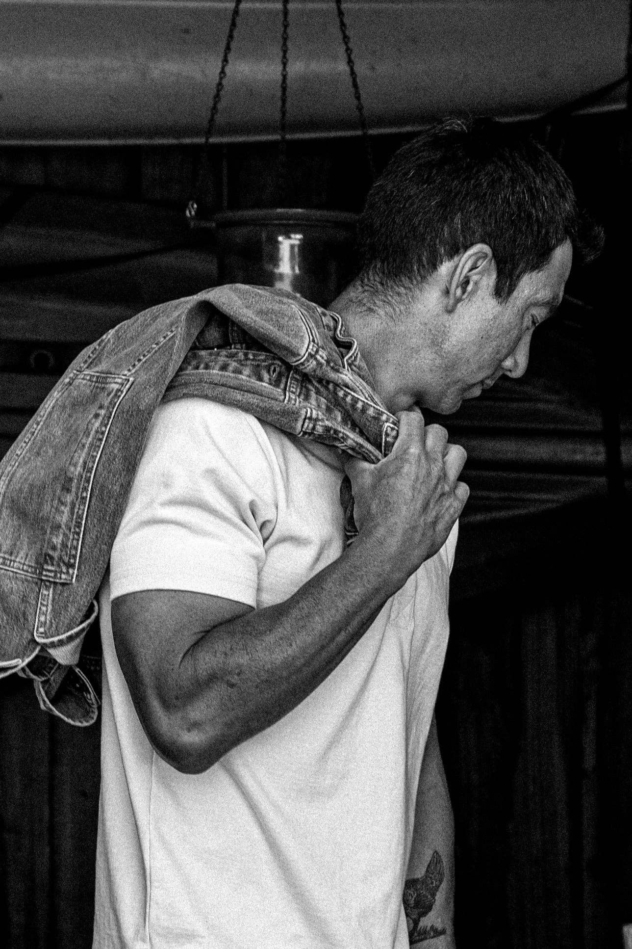 Men | Bolinas Henley | Heavyweight 8oz 100% Cotton - Natural