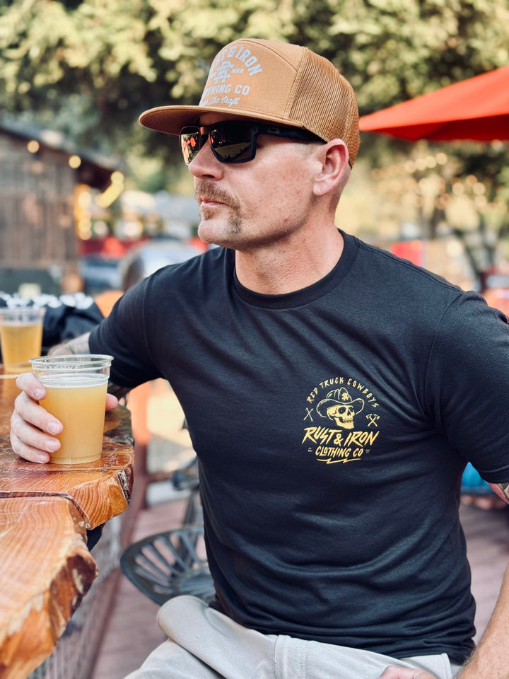 Red Truck Cowboys Tee Men's