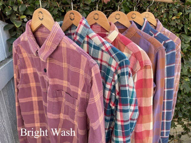 Flannel shirts: Pastel / XL