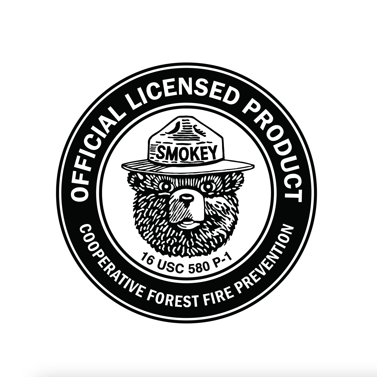 Collectible Smokey Bear Enamel Pin