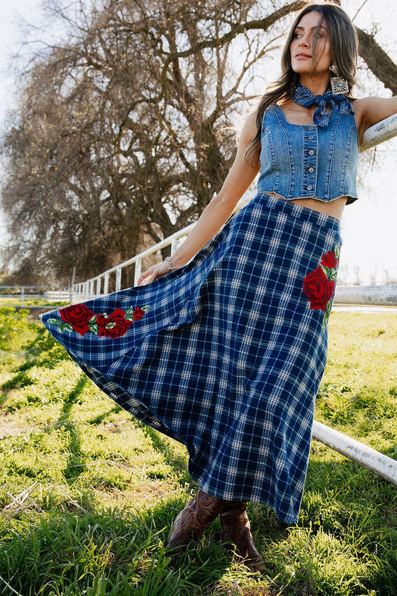 Sweet Blue Rodeo Skirt 🔜