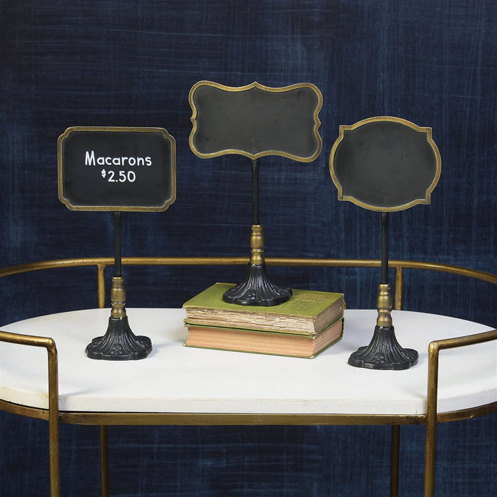 Carrel Chalkboard Stand - Rectangle
