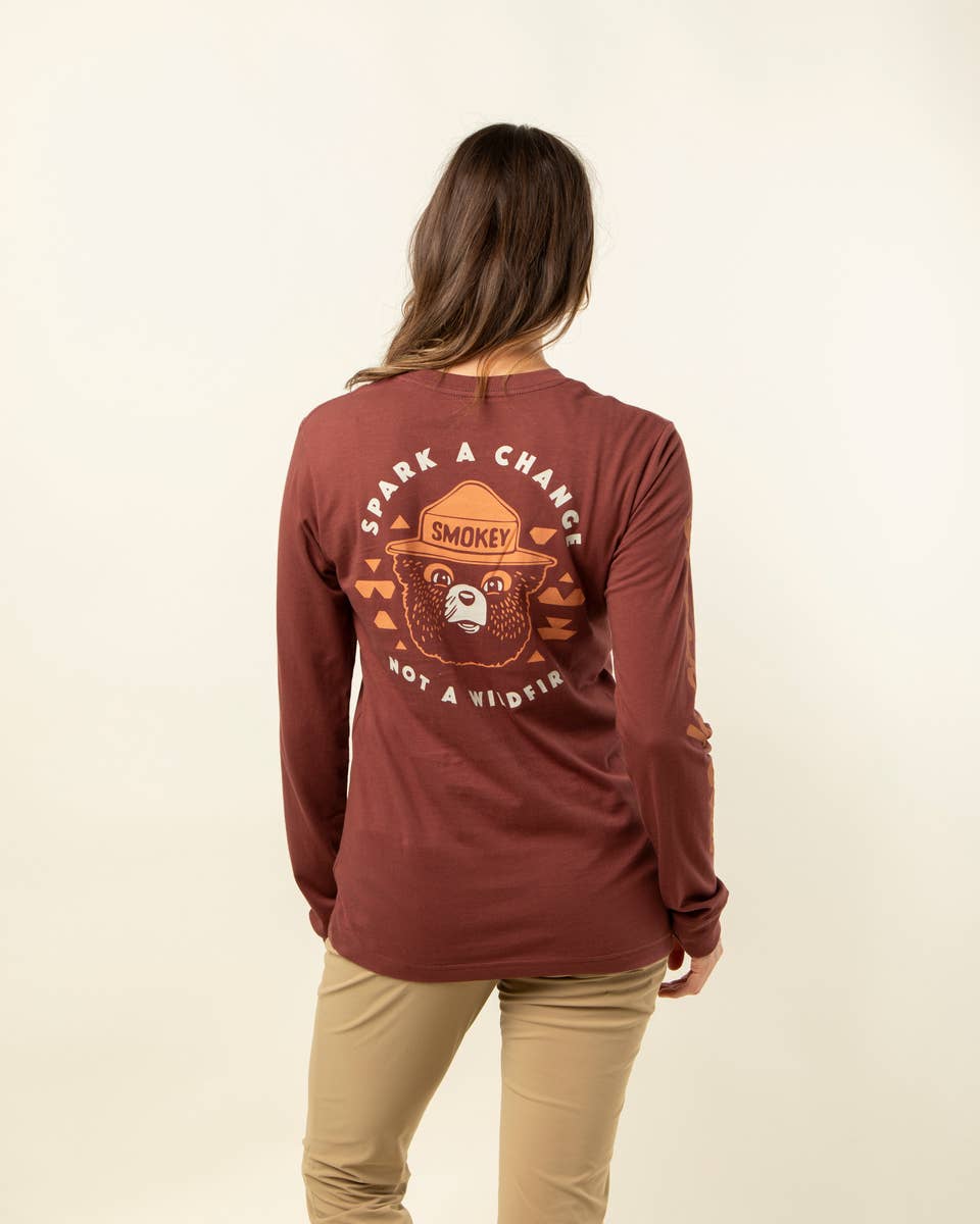 T-Shirt Spark A Change Unisex Long Sleeve W/Pocket