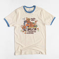 T-Shirt Thanks, Folks for Preventing Wildfires Unisex Short Sleeve Ringer