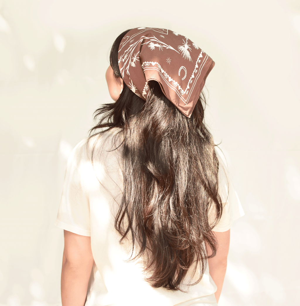 Sendero Bandana - Western Cowgirl Landscape Accessory