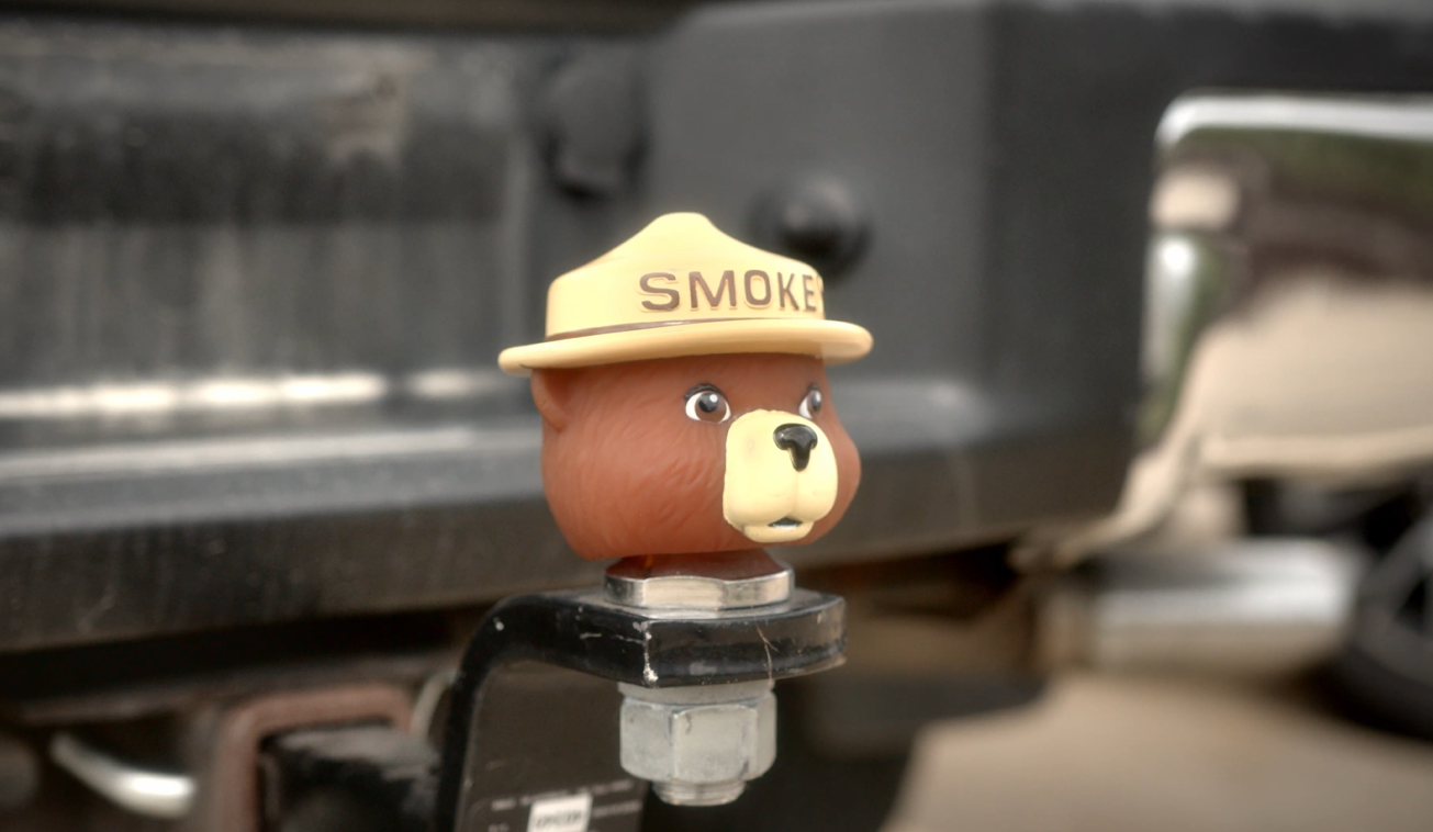 Trailer Ball Cover-Smokey Bear