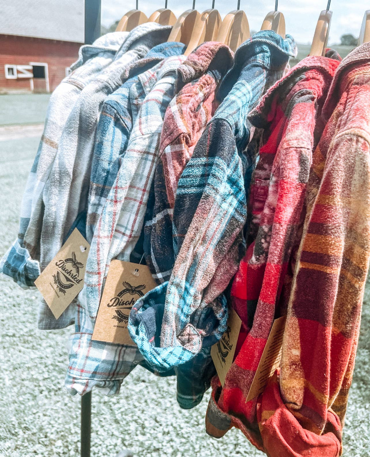 Kids upcycled flannel shirts one of a kind