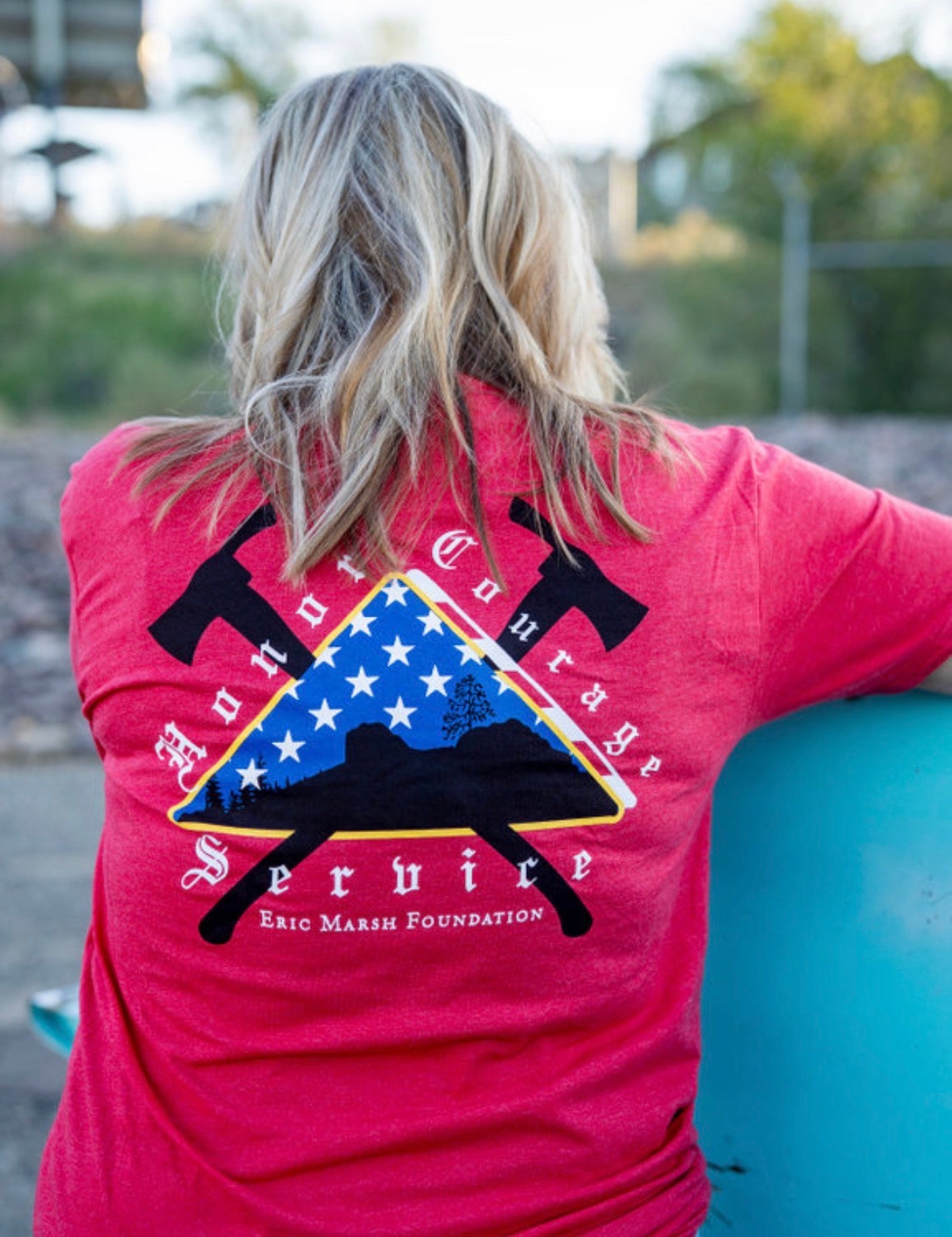 Folds of Honor Red T-Shirt