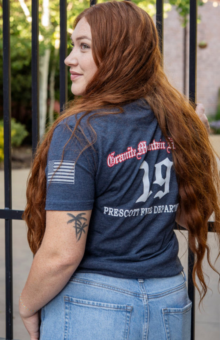 Navy 19 Granite Mountain Hot Shot - T-Shirt