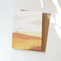 Plains Greeting Card - Painted Landscape Artwork