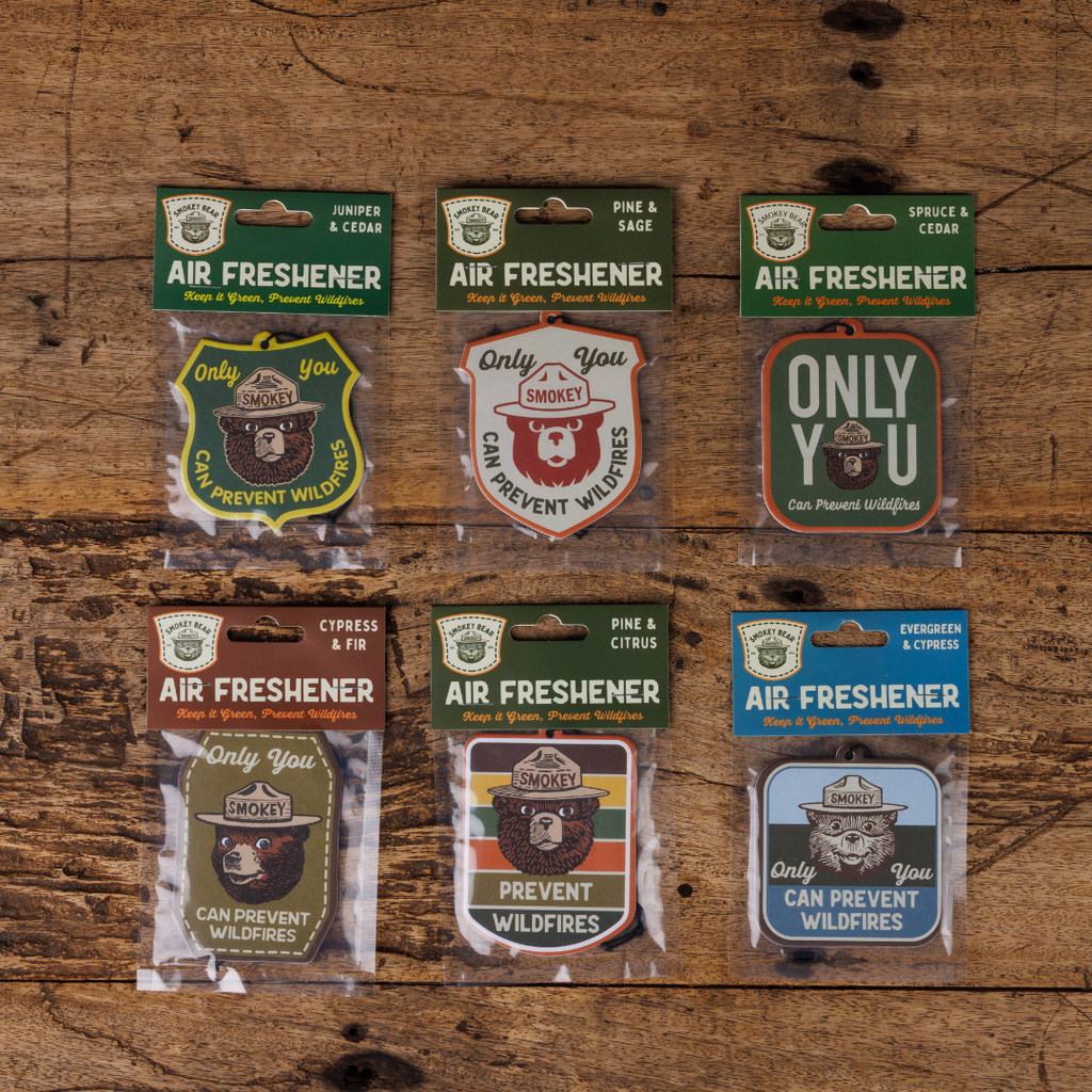 Juniper & Cedar - Smokey Bear Air Freshener