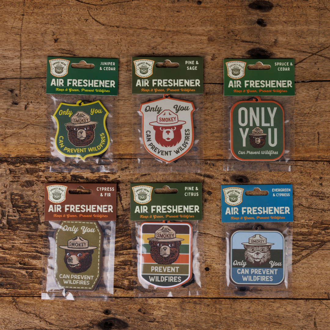 Juniper & Cedar - Smokey Bear Air Freshener
