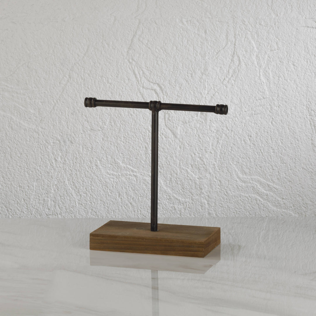 Industrial T-Bar Jewelry Stands