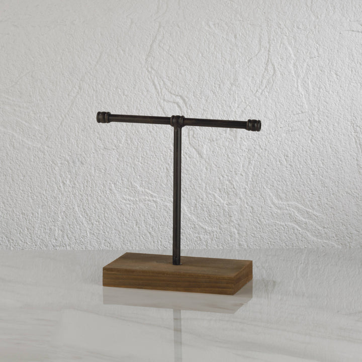 Industrial T-Bar Jewelry Stands