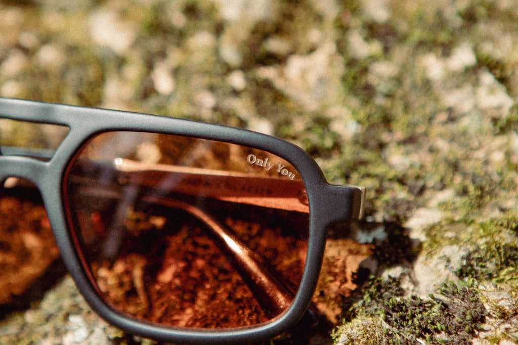 Sunglasses Smokey Bear x CAMP Glacier - Matte Black