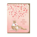 Valentine's Day - Orange Tabby Love - Greeting Card 
