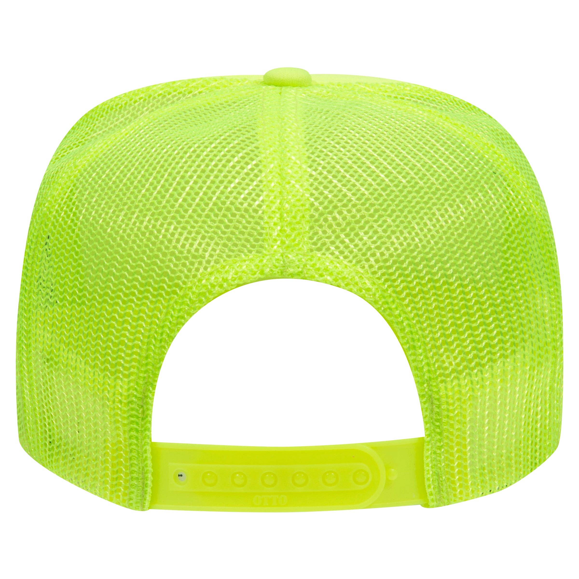 Otto 55-133 5-Panel High Crown Foam Trucker Hats - Neon Colors