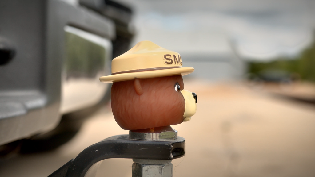 Trailer Ball Cover-Smokey Bear