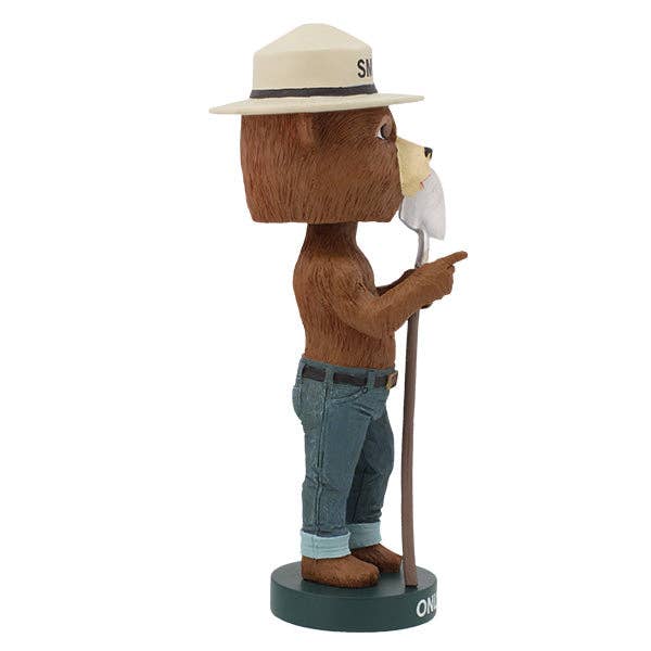 Collectible Bobble Smokey Bear Collectible Bobblehead Statue