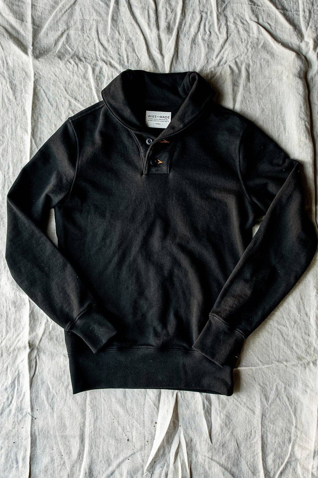 Women | Bodega Shawl Pullover | 14oz 100% Cotton French Terry - Basalt
