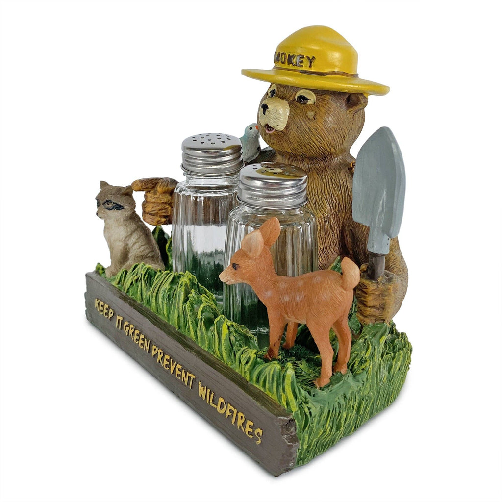 Collectible Salt and Pepper Shakers-Smokey Friends and Nature