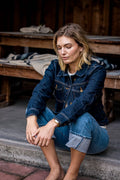Women | Artcher Jacket | 14oz Broken Twill Denim - Ocean