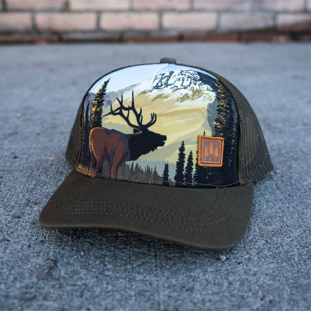 Elk Trucker -