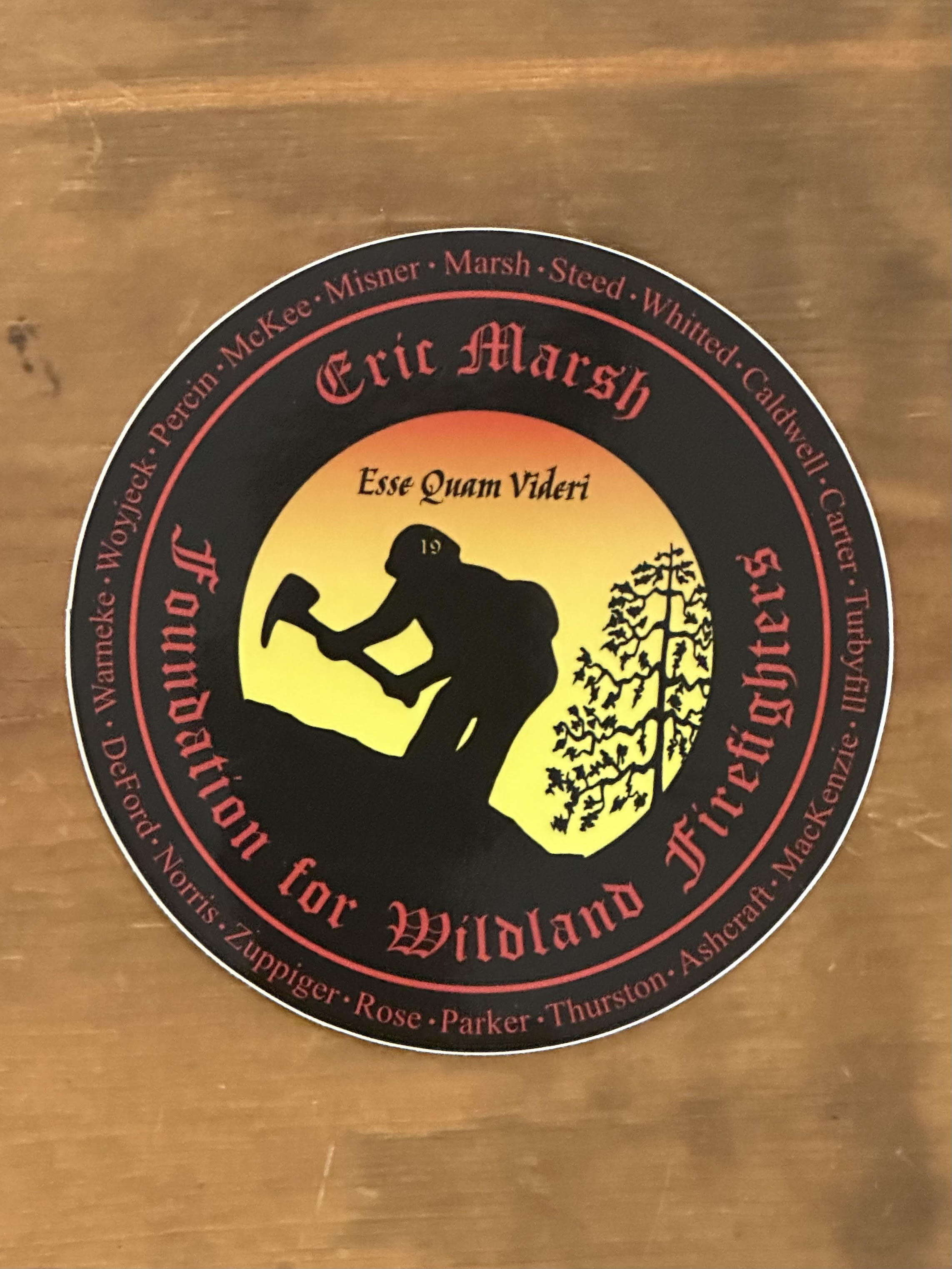 19 Names EMF Sticker