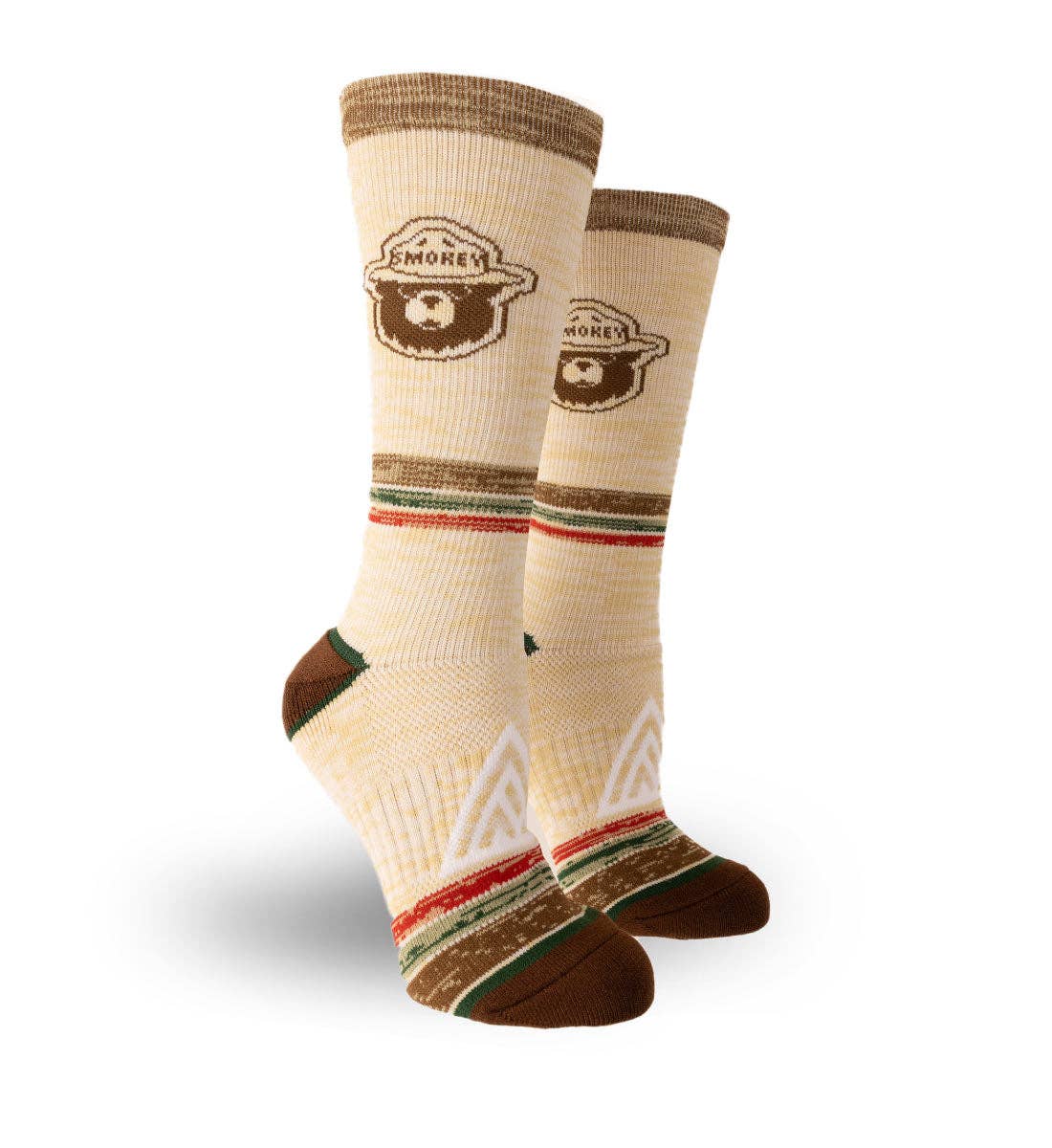 Smokey 2 Pack crew sock- tan