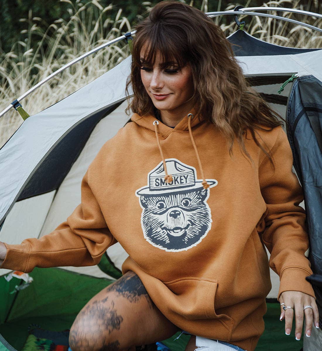 Hoodie Sweatshirt Little Smokey