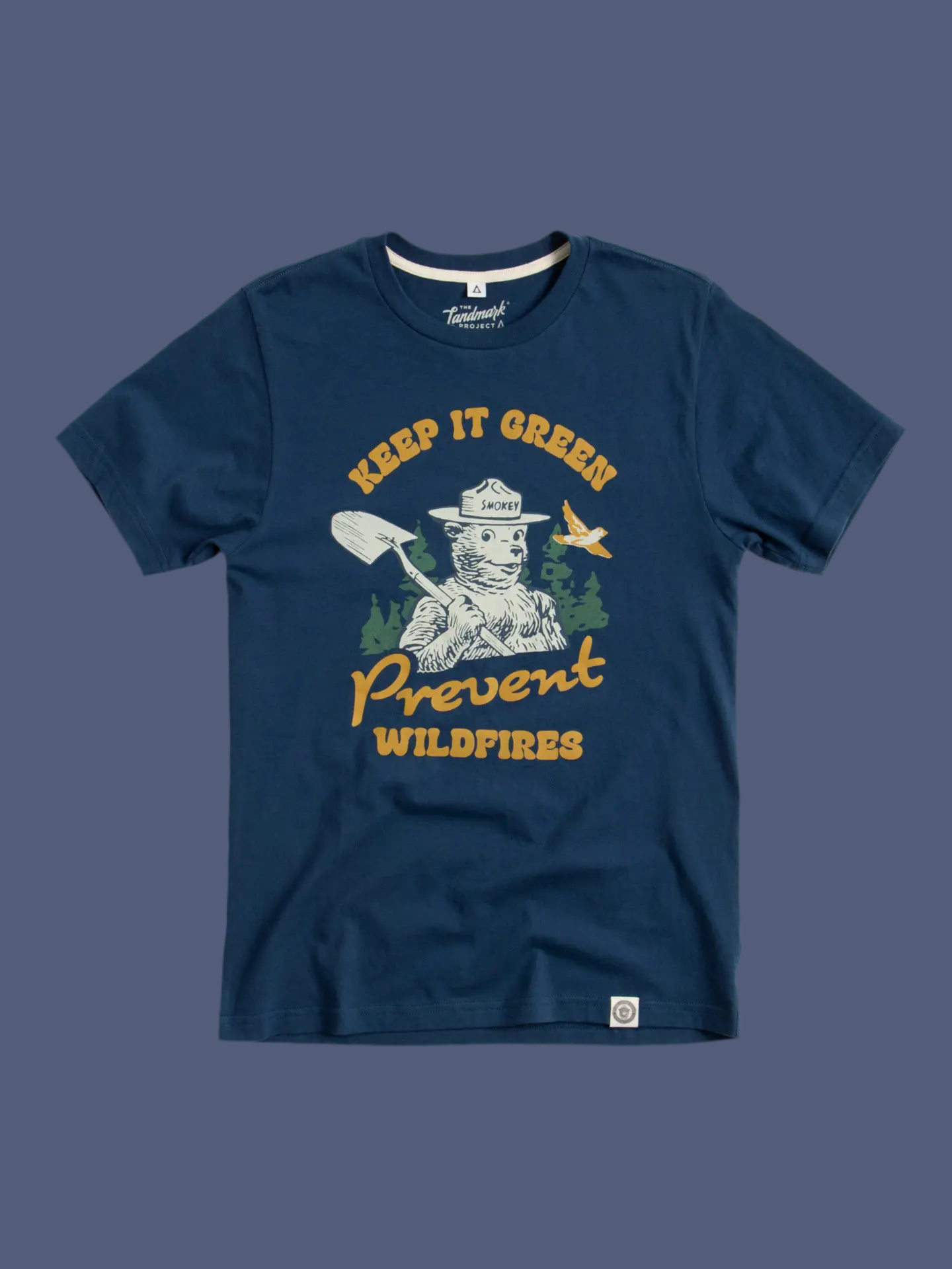 T-Shirt Keep It Green, Prevent Wildfires