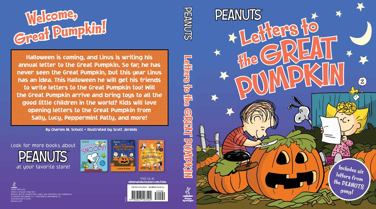 Letters to the Great Pumpkin by Charles  M. Schulz