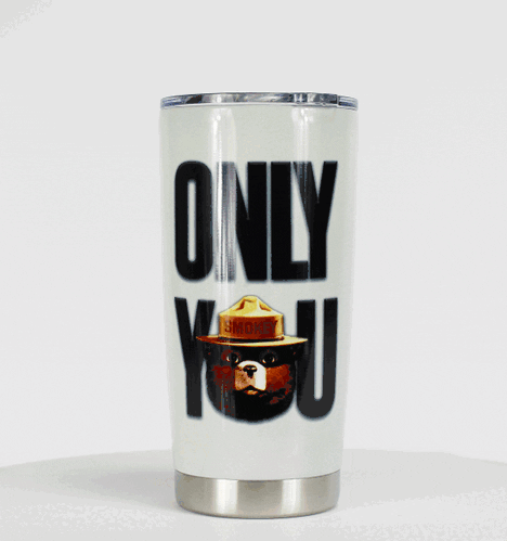 Mug Tumbler 20oz-Smokey Bear Only You