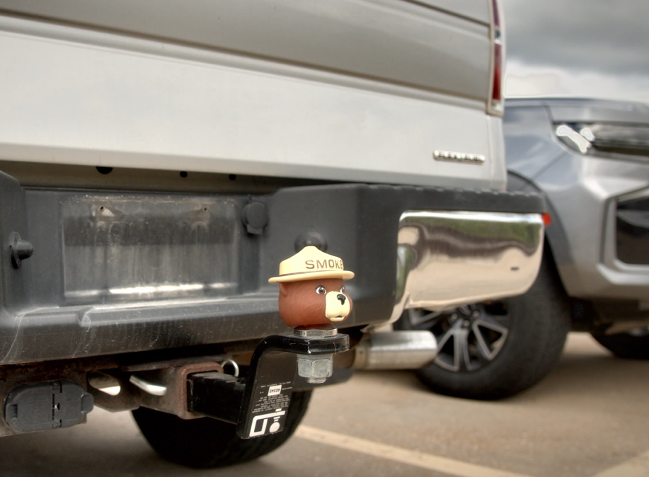 Trailer Ball Cover-Smokey Bear