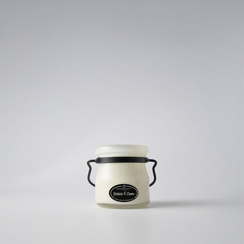 5 oz Cream Jar Candle: Berries & Cream
