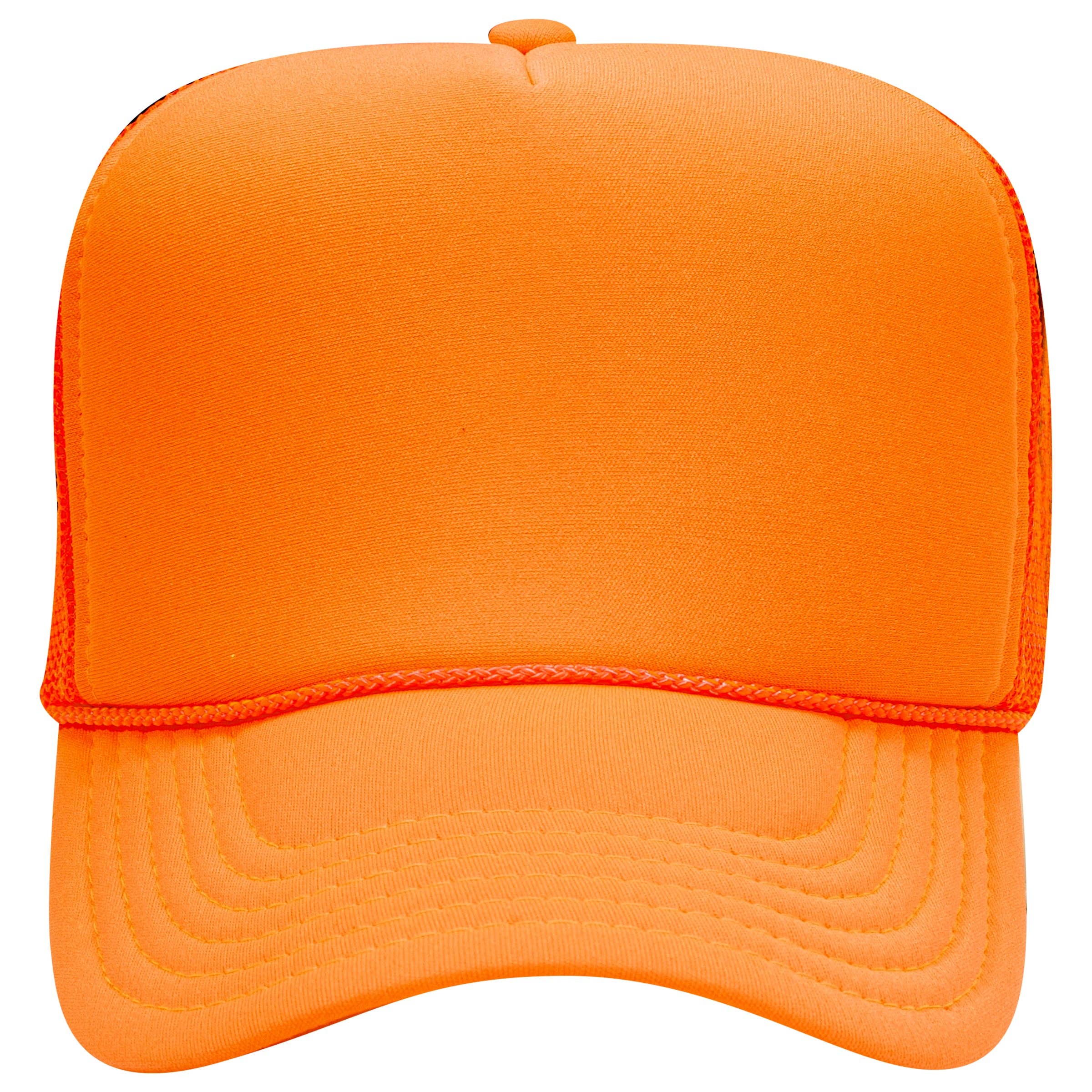 Otto 55-133 5-Panel High Crown Foam Trucker Hats - Neon Colors