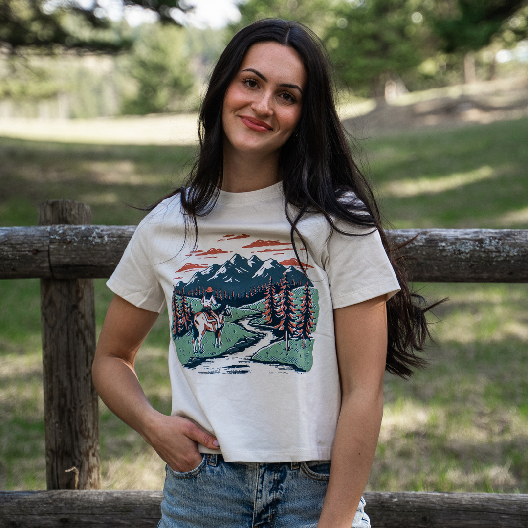 Take Me Home Ladies Tee - Vintage White